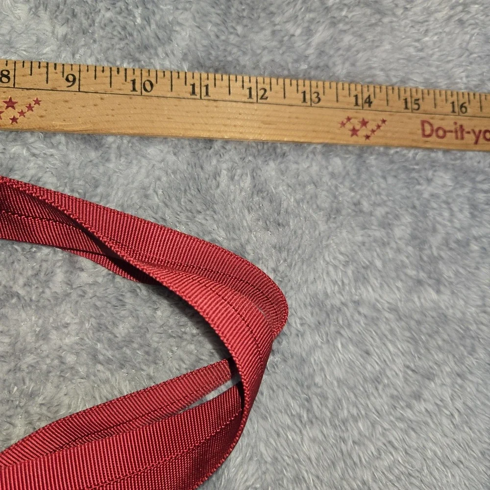 Hedgren Diamond Stella Tote Laptop Case Carry On Red Medium Quilted Pockets